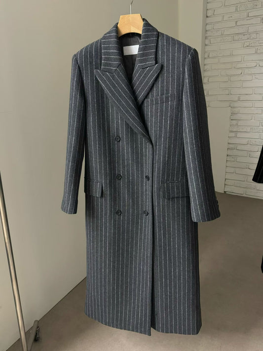 Marlowe 50% Wool Long Coat (2 Colours)