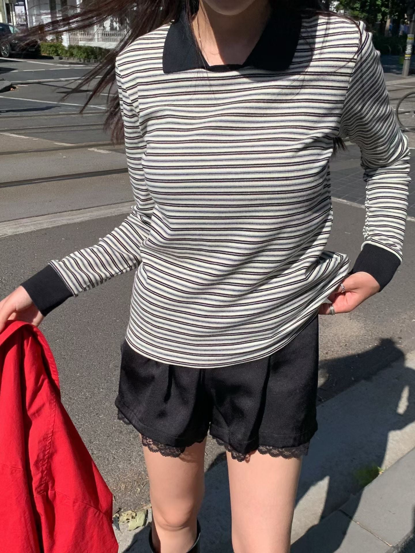 Striped Polo (3 Colors)