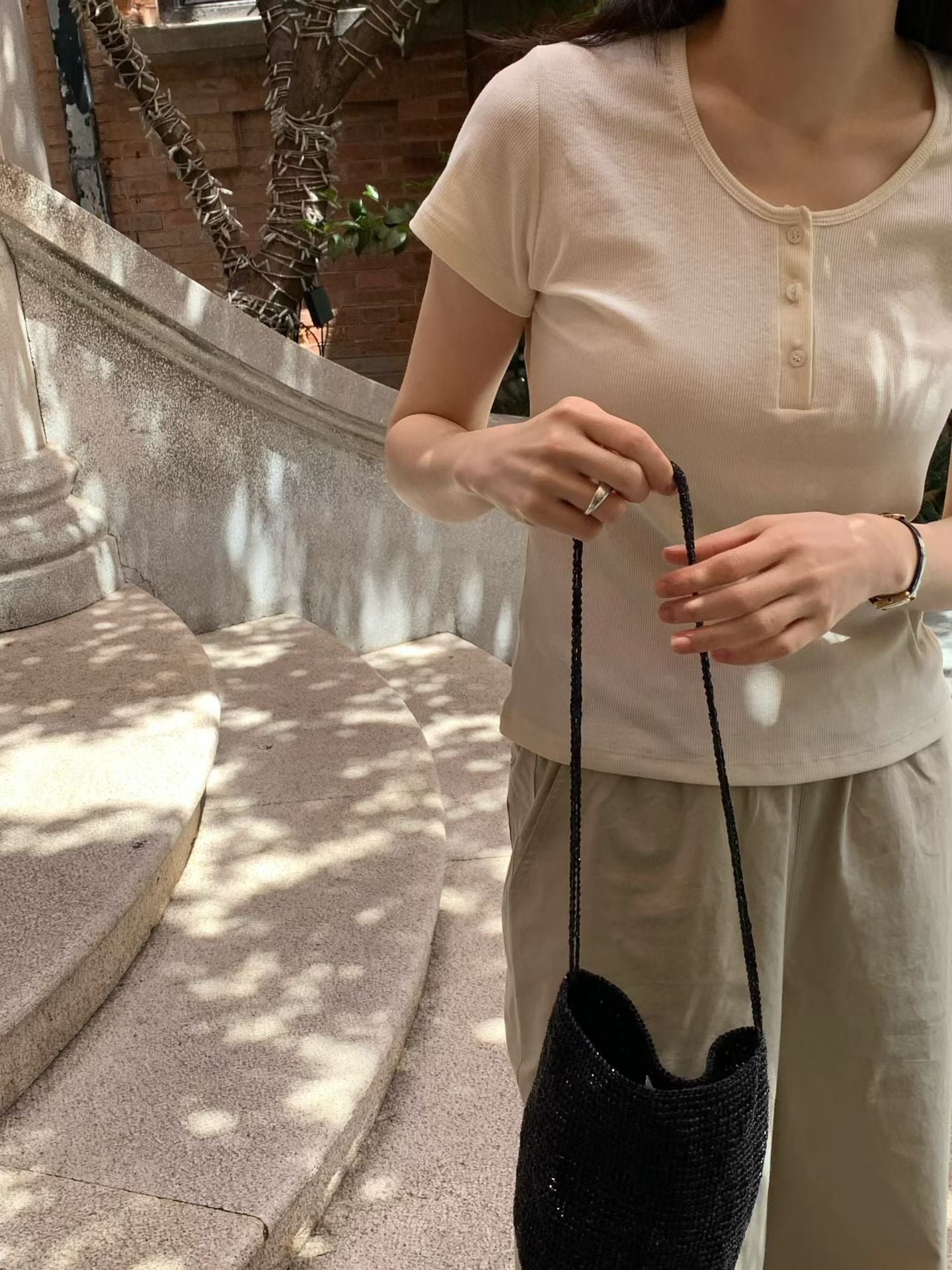Naomi Hand Made Bag (2 Colors)(這款沒有直播！)
