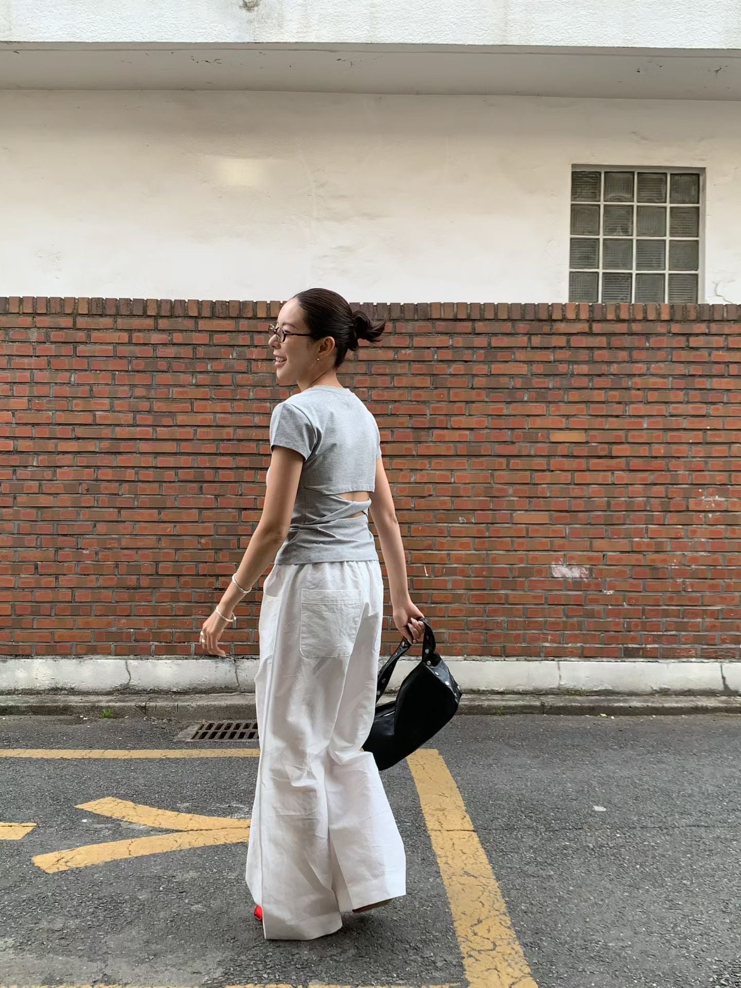 Gina Sexy Back Tee (5 Colors)