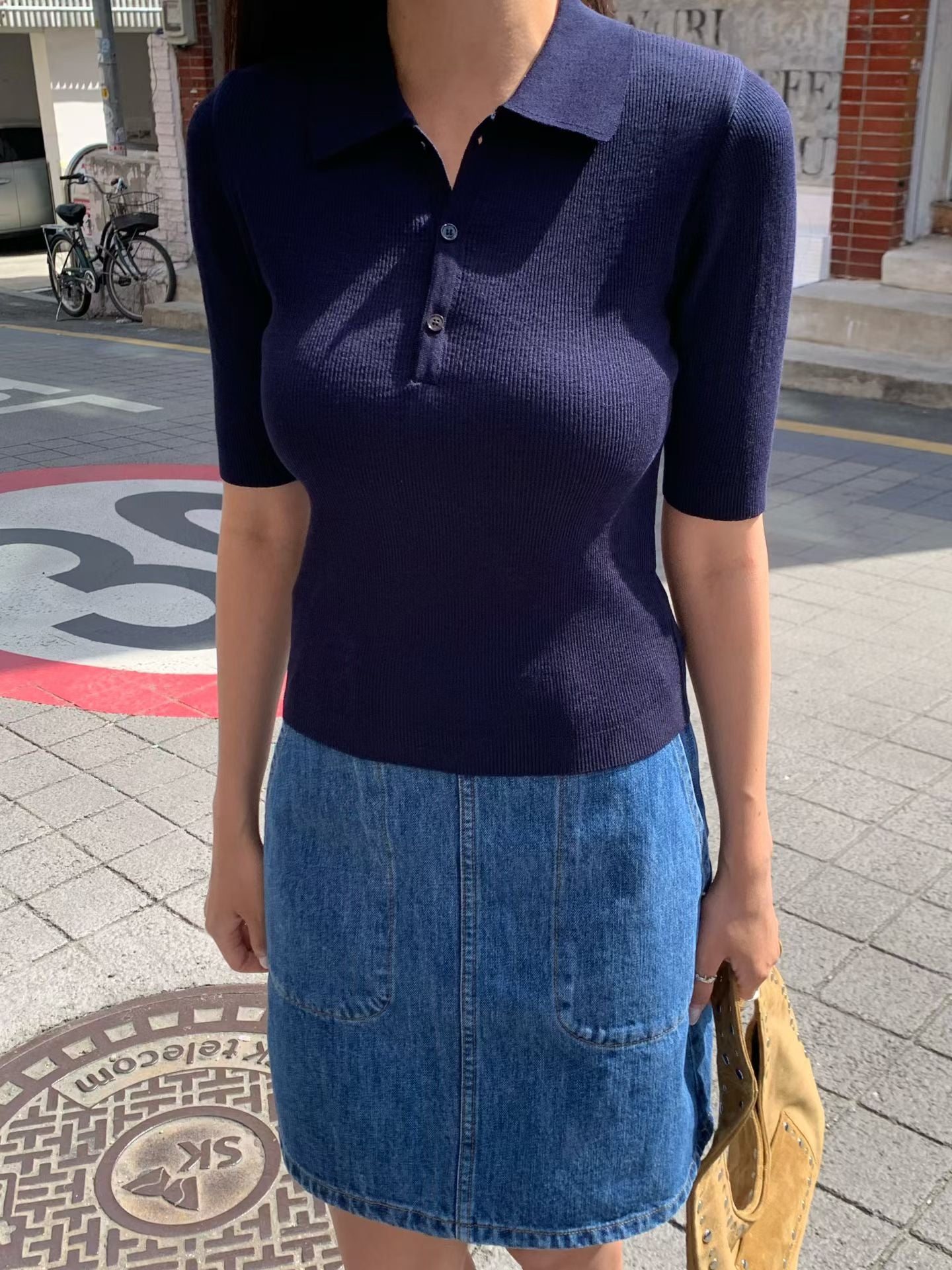 Eleanora Denim Skirt