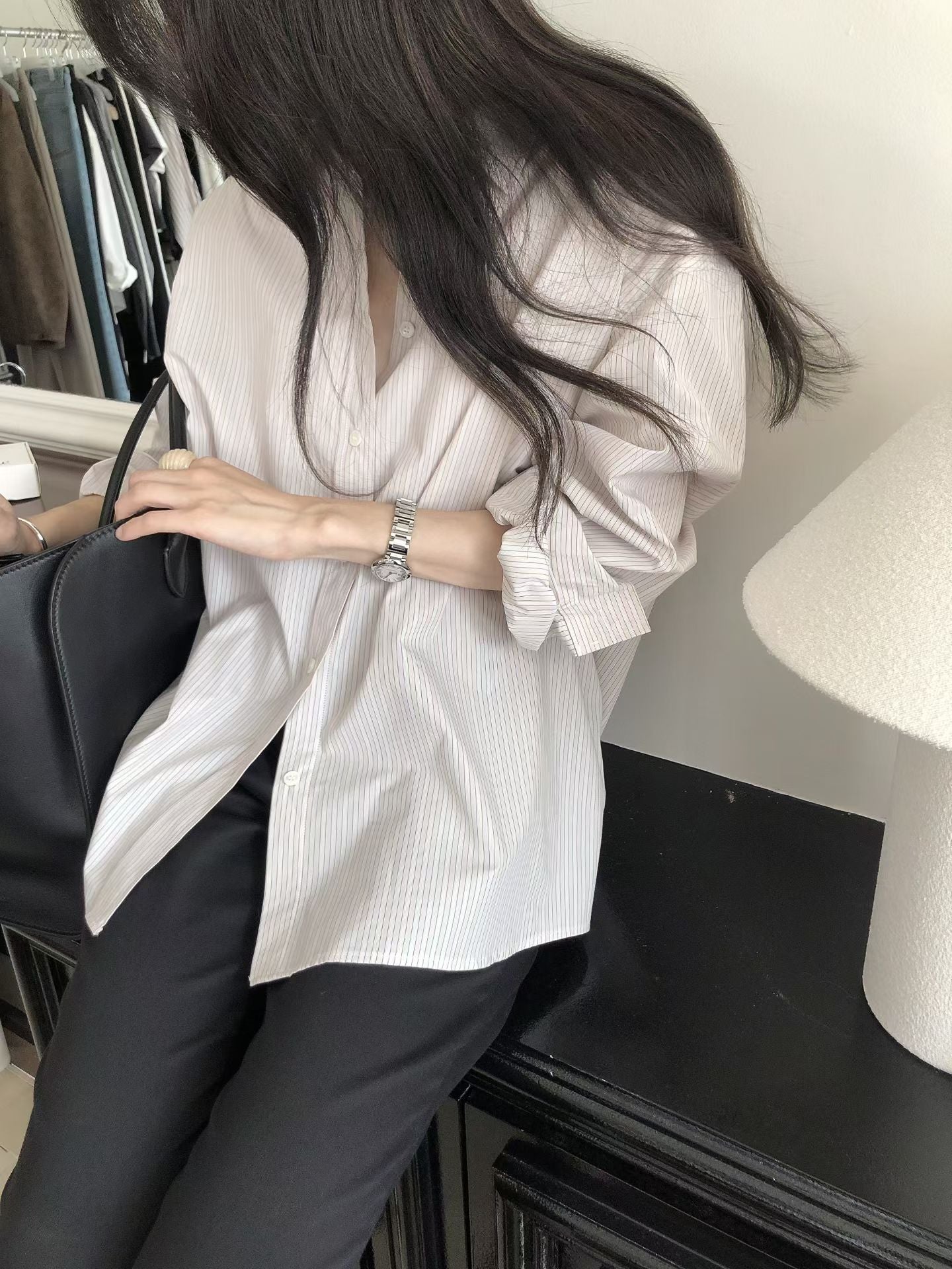 Anemone Striped Shirt (2 Colors)