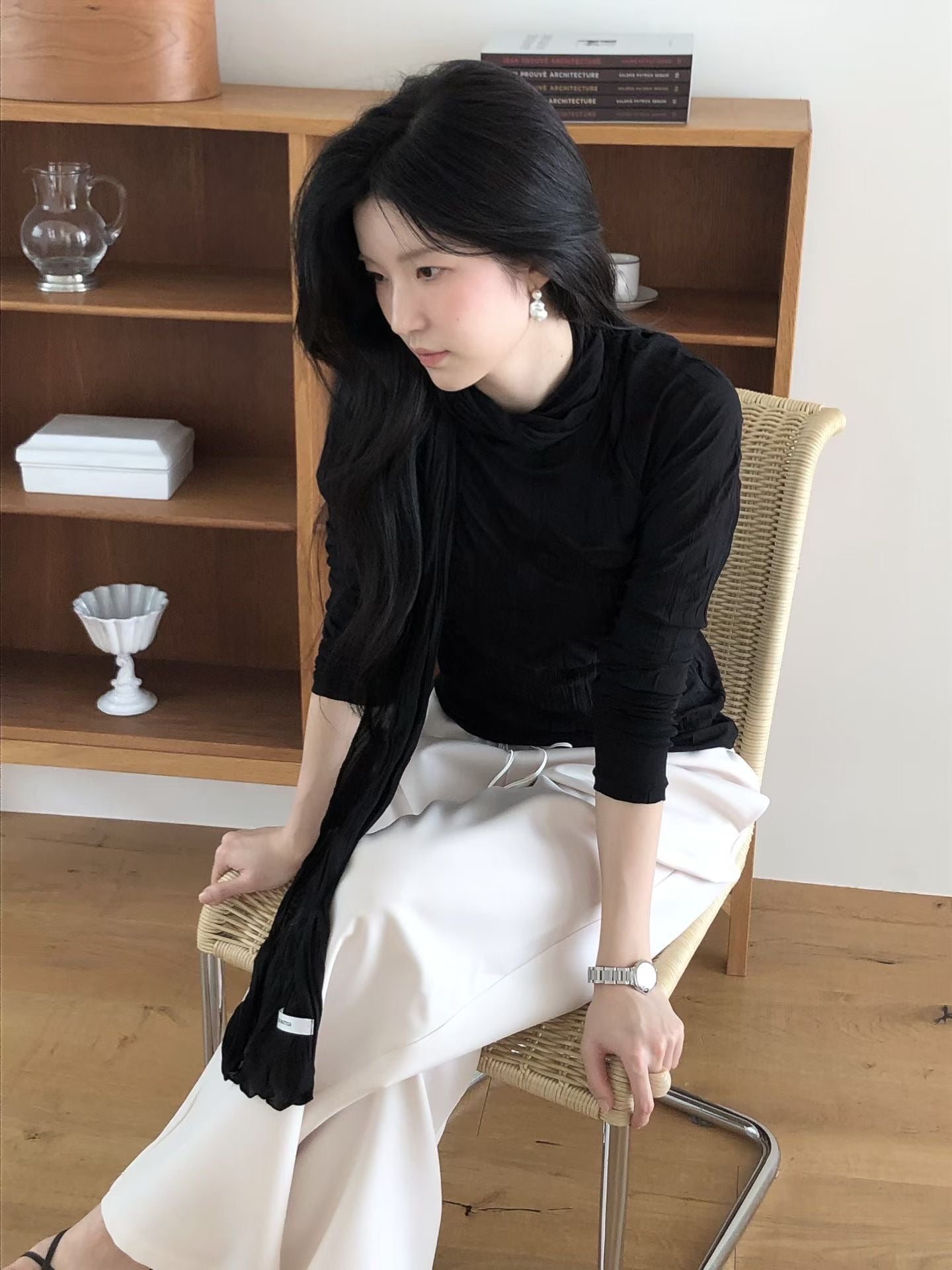 Nika Top with Scarf (2 Colors)