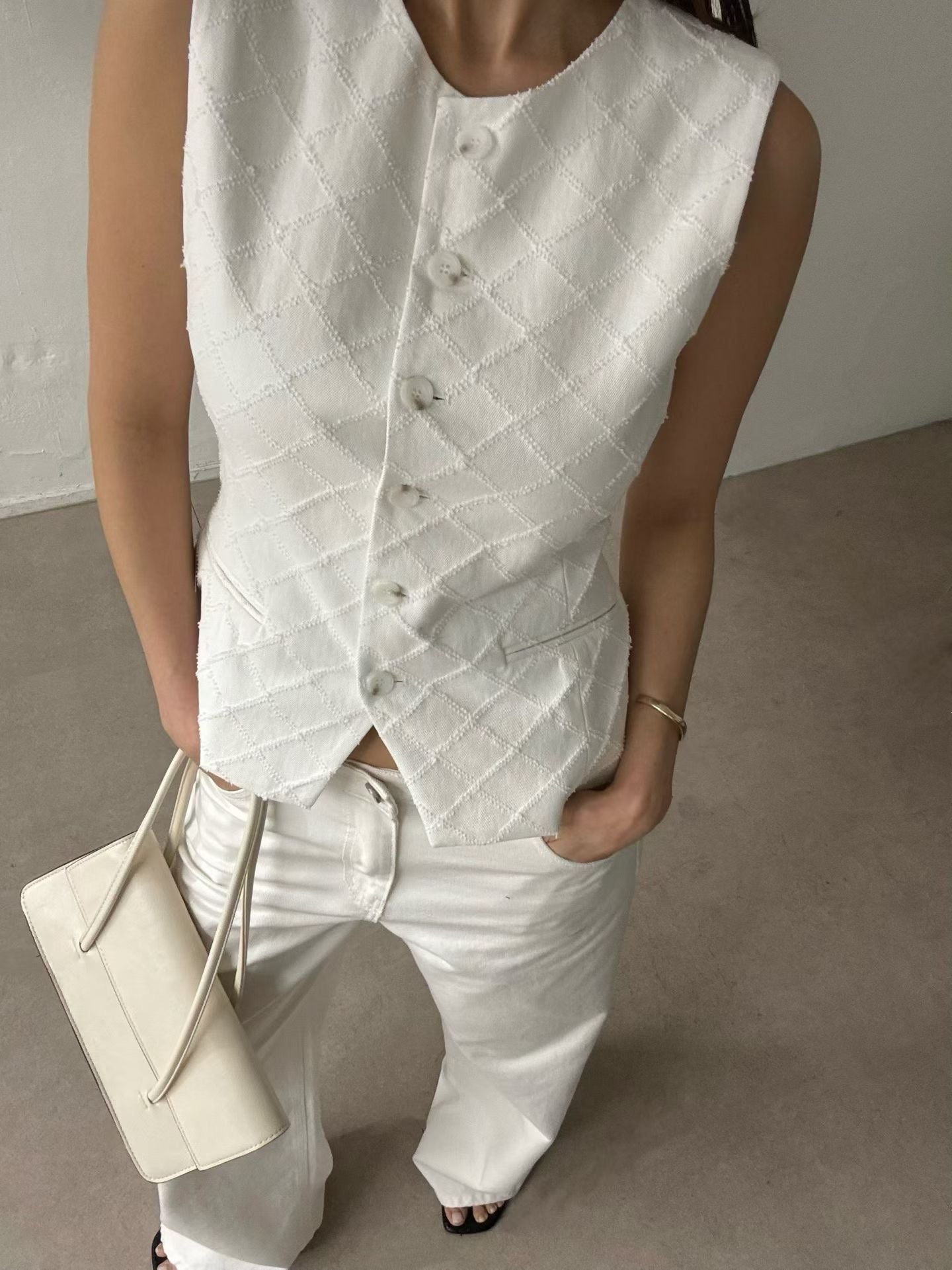 Kalliope Denim Vest (2 Colors)