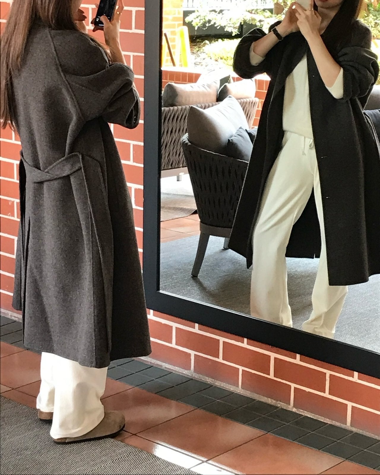 Roy Wool 100% Twill Handmade Coat (2 Colors)