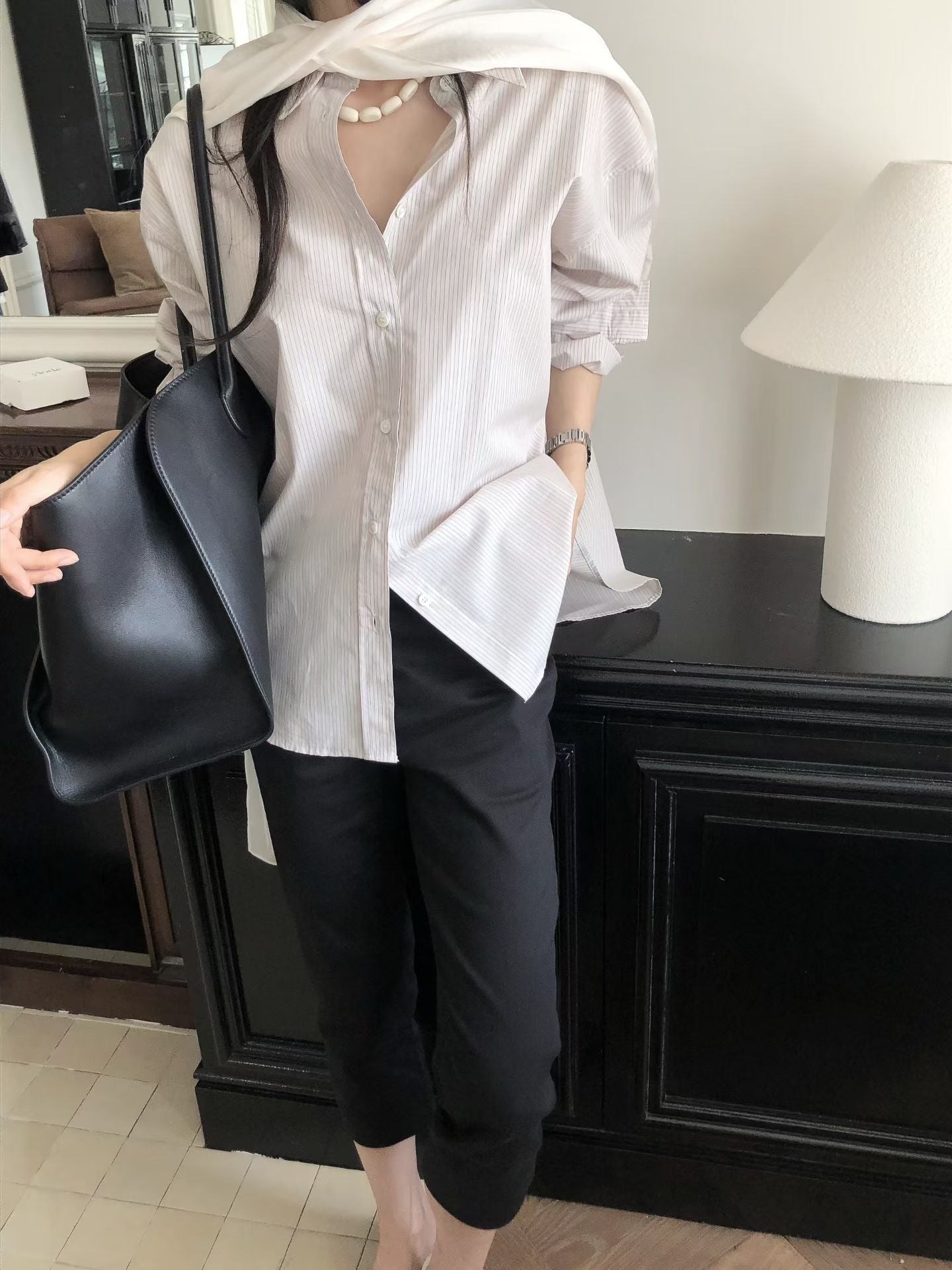 Anemone Striped Shirt (2 Colors)