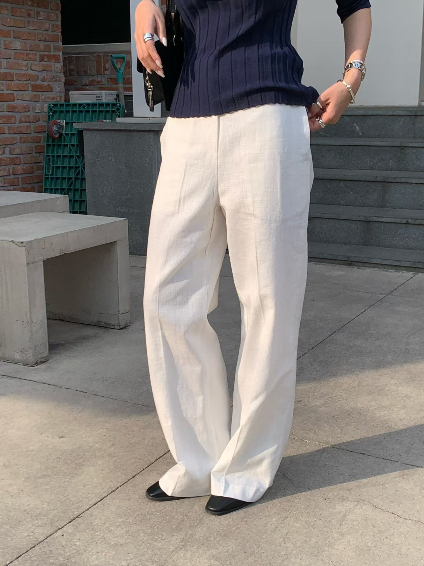 Elpis 100& Linen Pants (2 Colors)