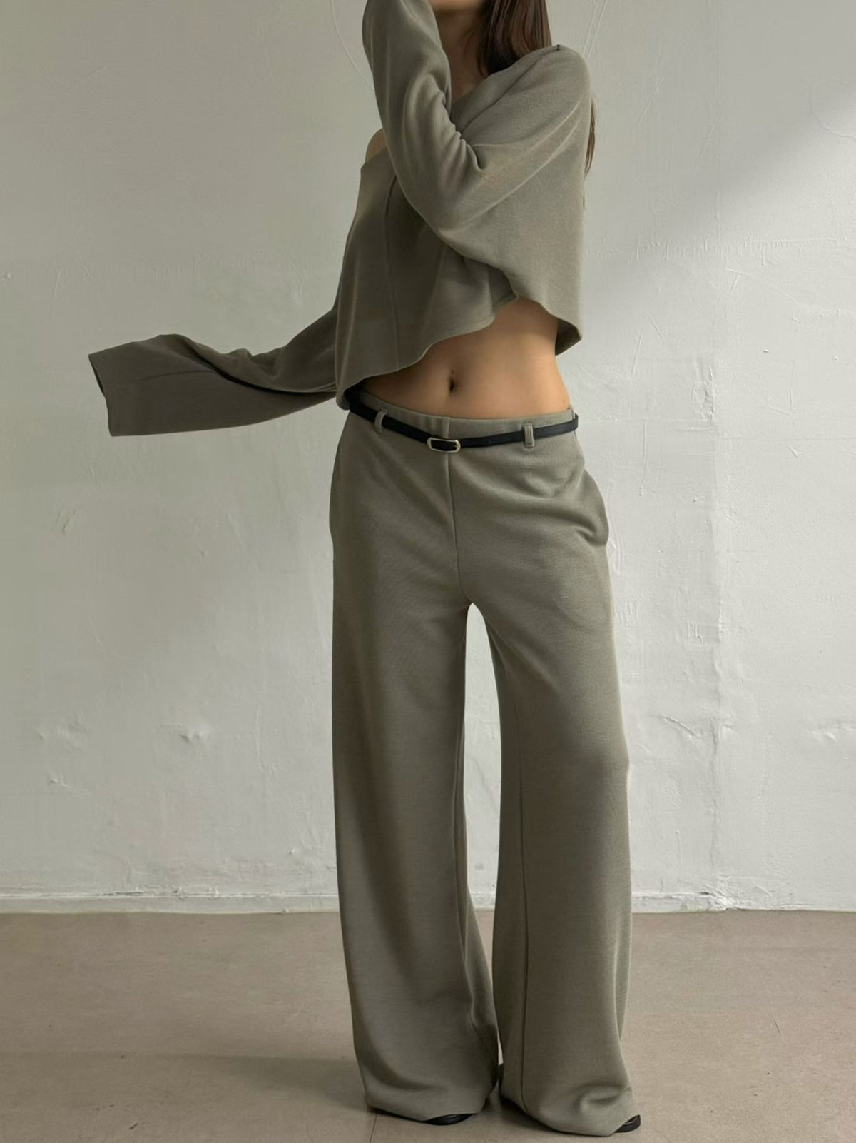 Zarielle Pants with Belt (3 Colors)