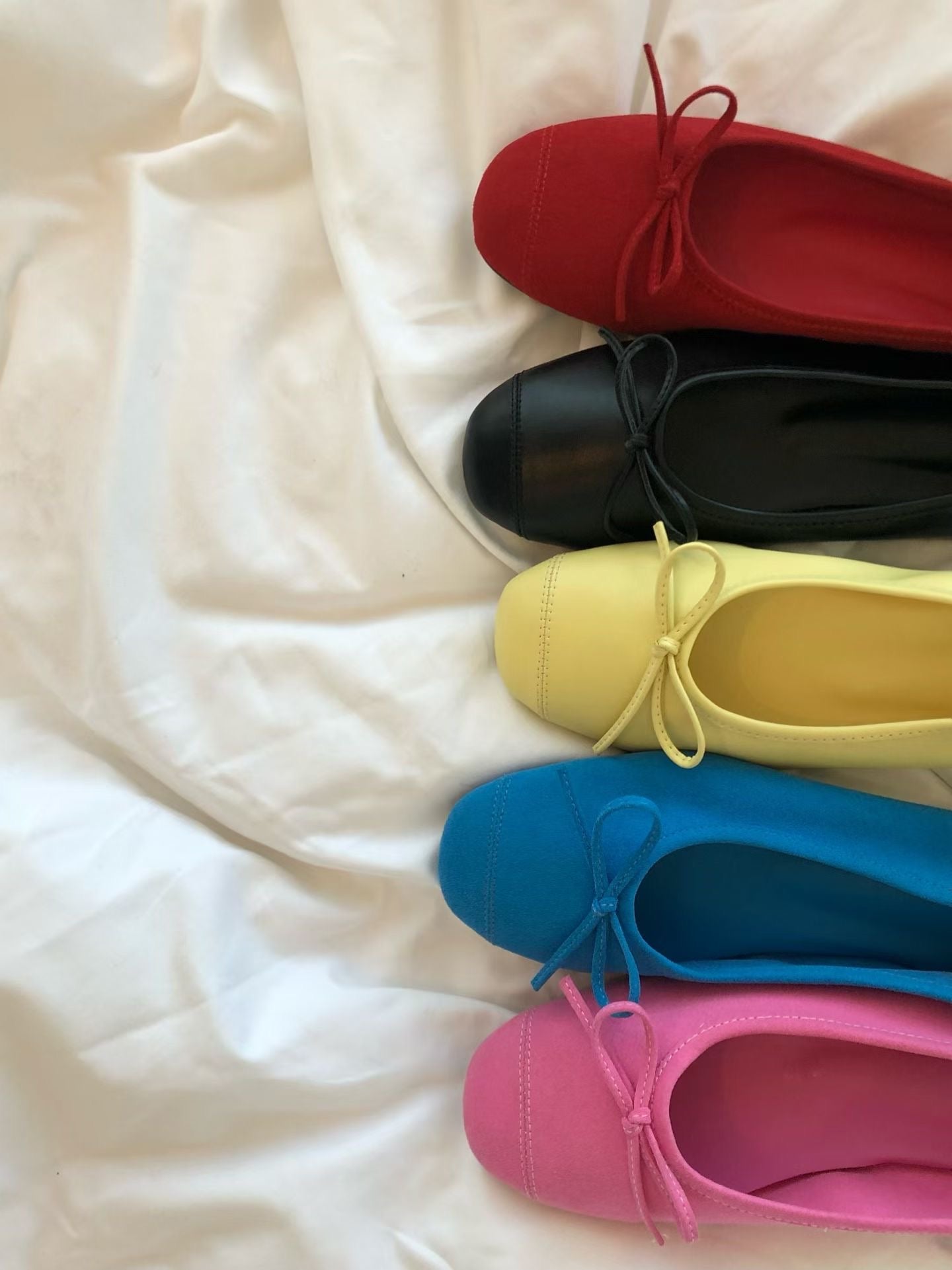 Maev Ribbon Flat Shoes (5 Colors)