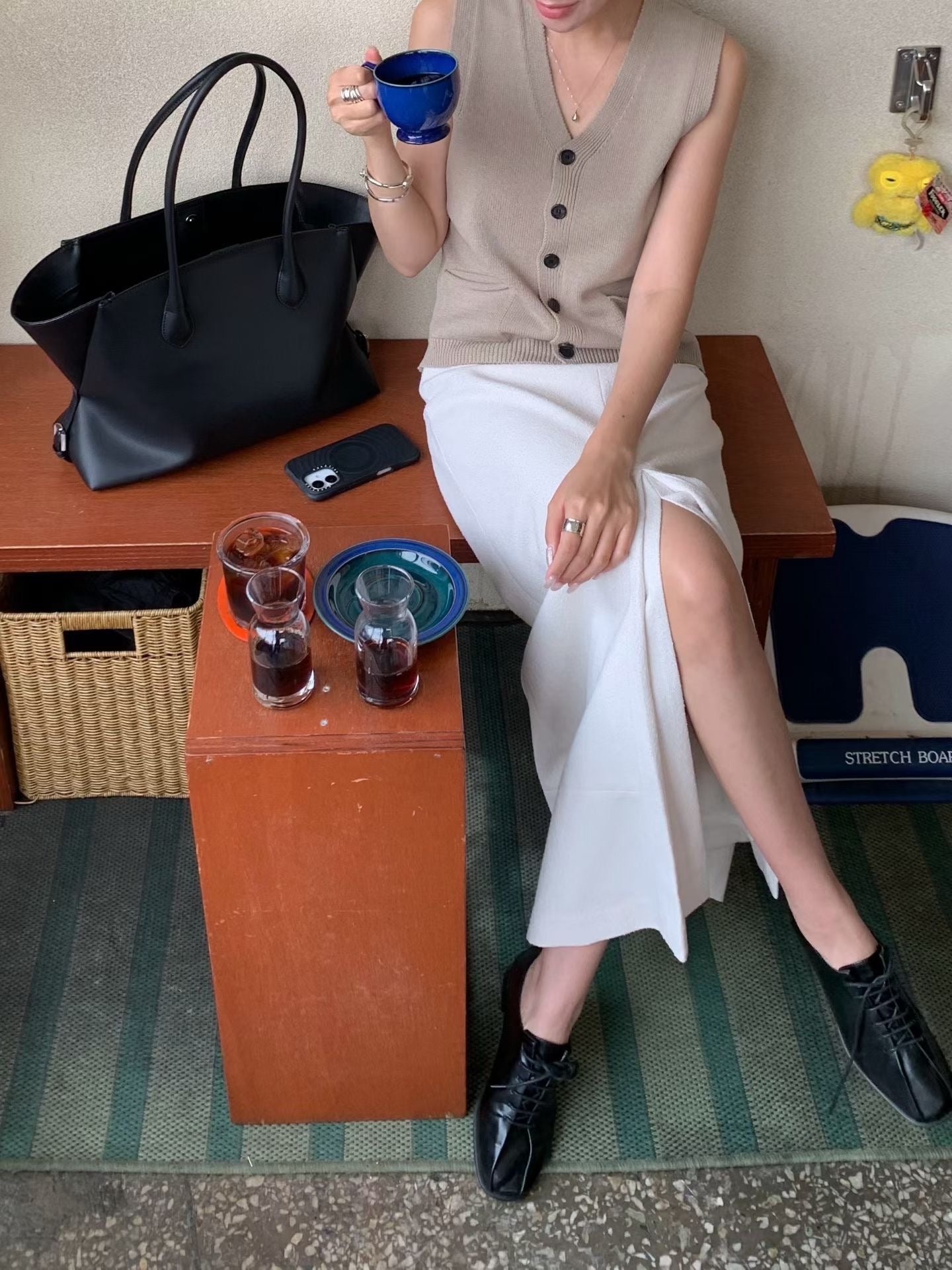 Pasithea Knit Sweater Vests (3 Colors)