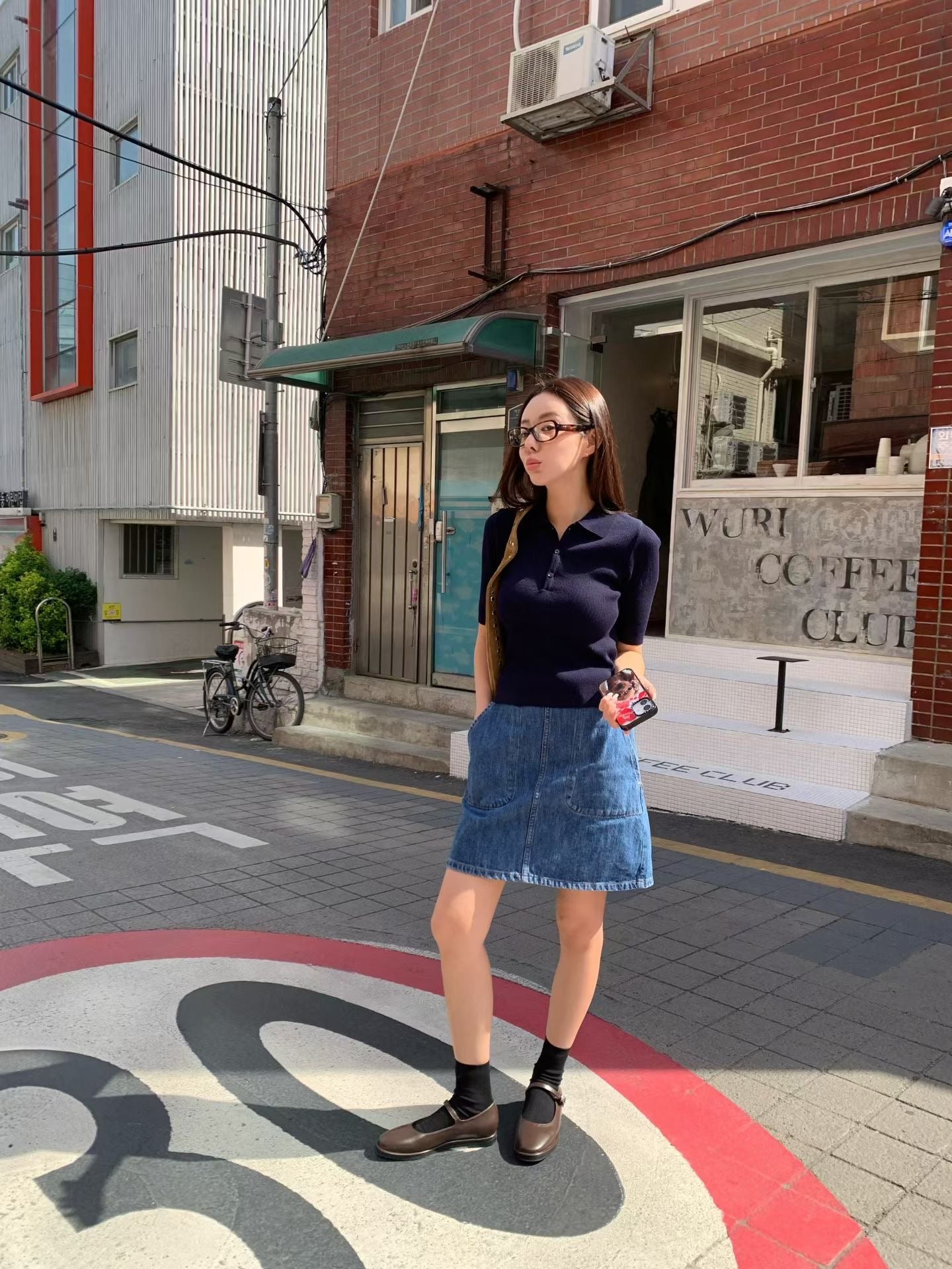 Eleanora Denim Skirt