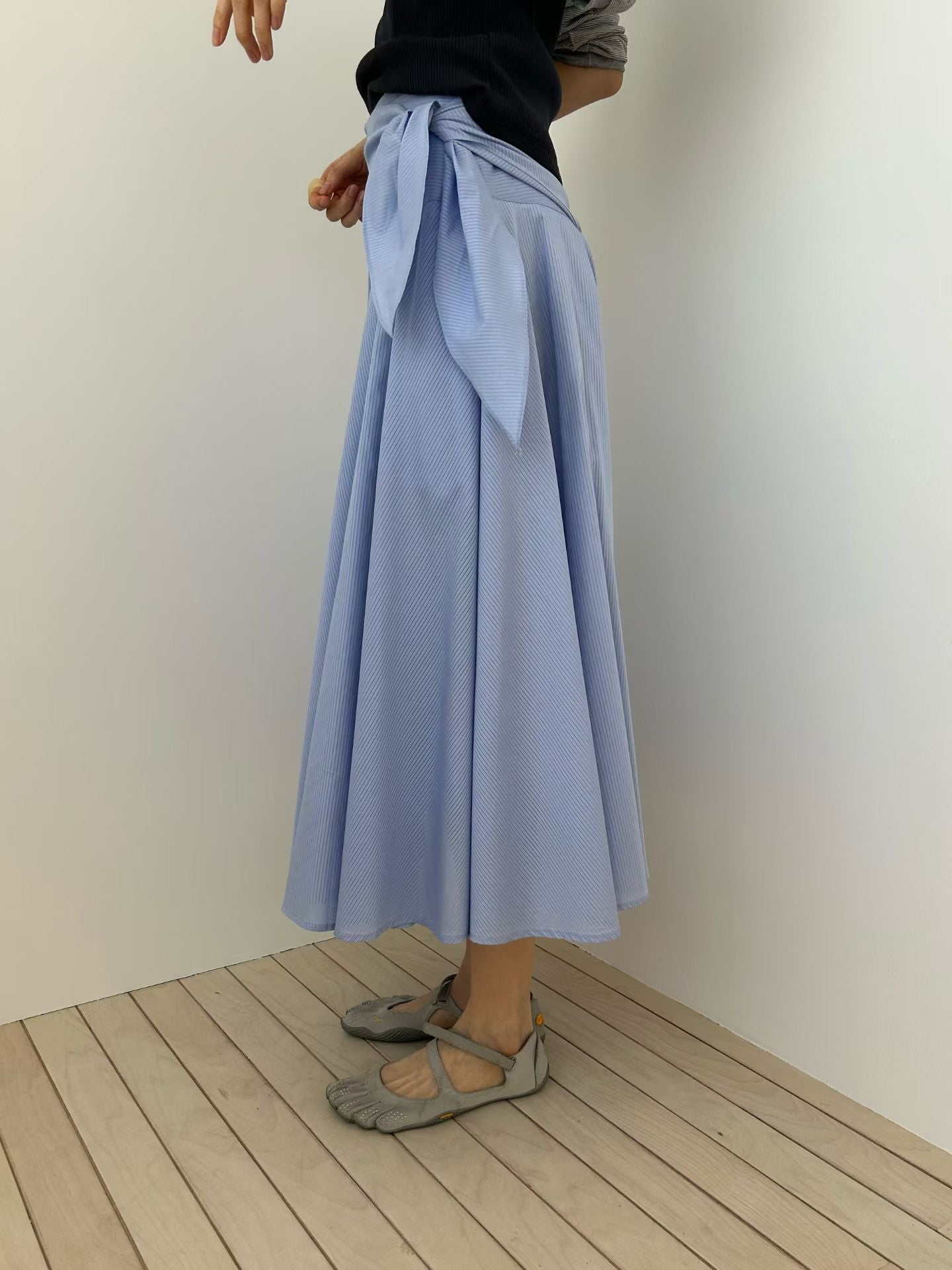 Eurielle Striped Skirt (3 Colors)
