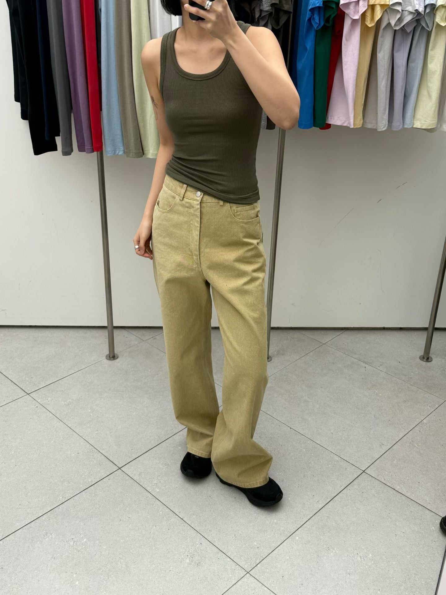 Teddy Washing Pants (3 Colors)