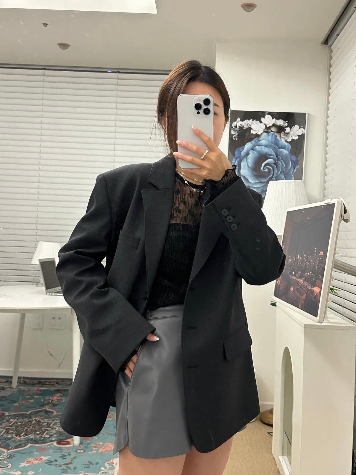 See Through Lace Top