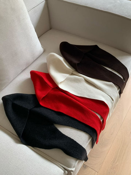 Maelis Knit Cap Scarf (4 Colors)