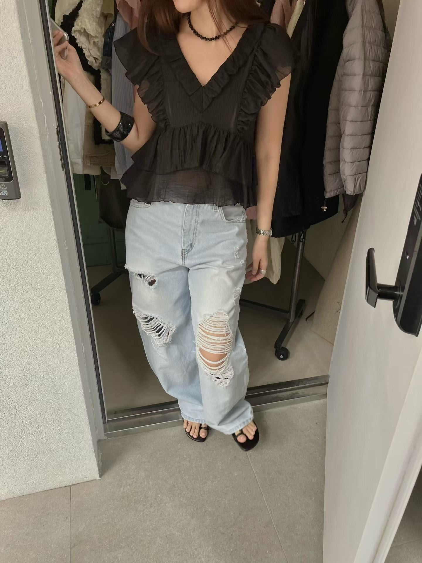 Briallen Lace Blouse (4 Colors)