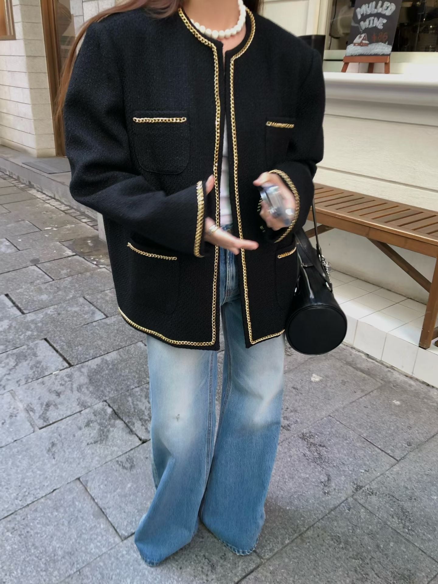 Nessa Barrel Cow Leather Bag (2 Colors)