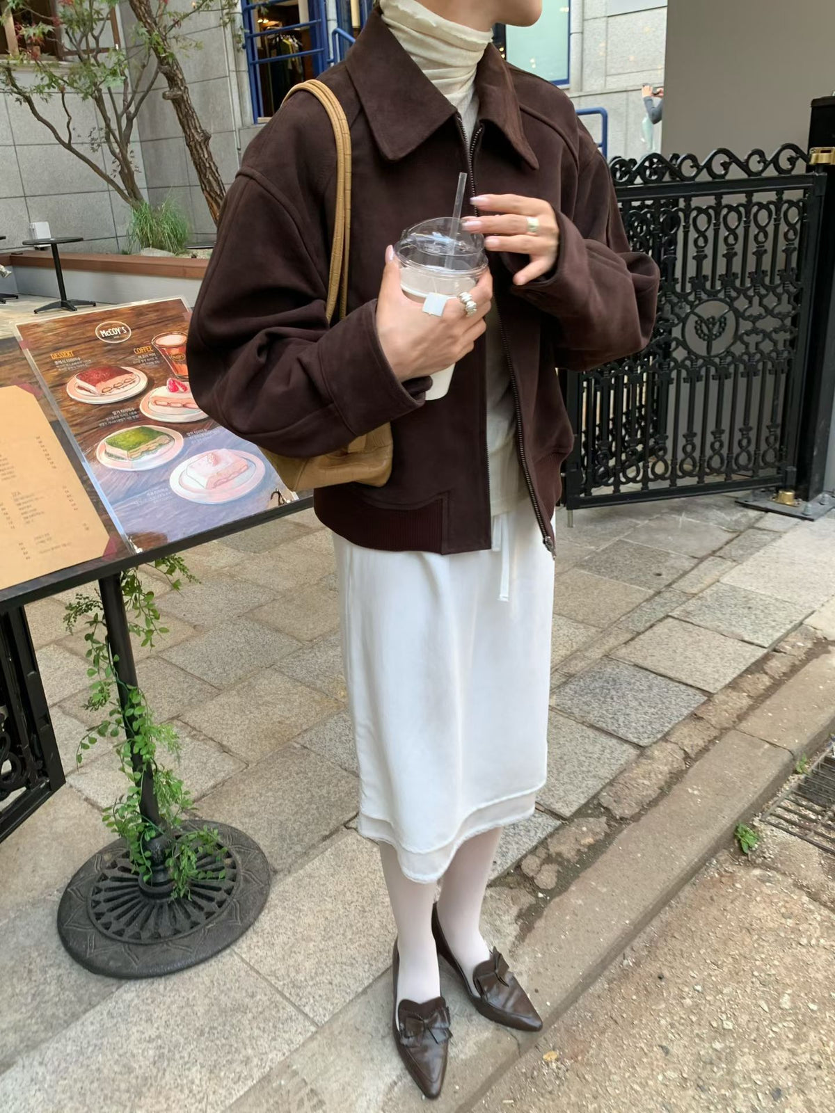 【意大利進口山羊麂皮】 Kyralie Italian Goat Suede Jacket
