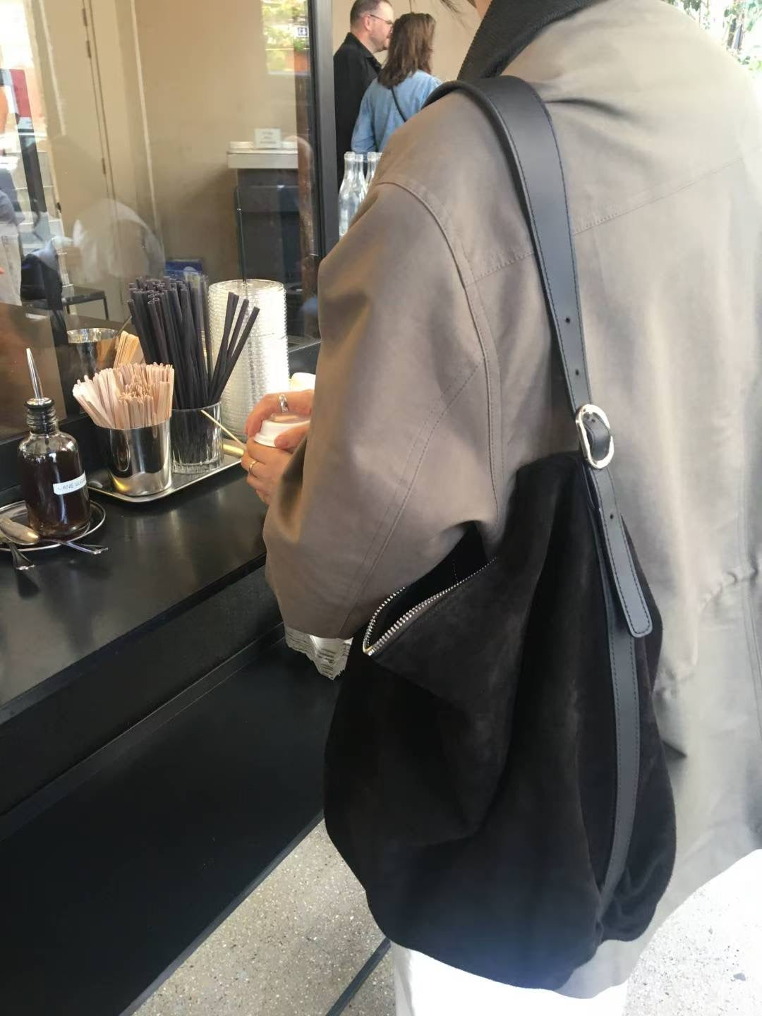 Fatima Lamb Suede Bag (3 Colors)