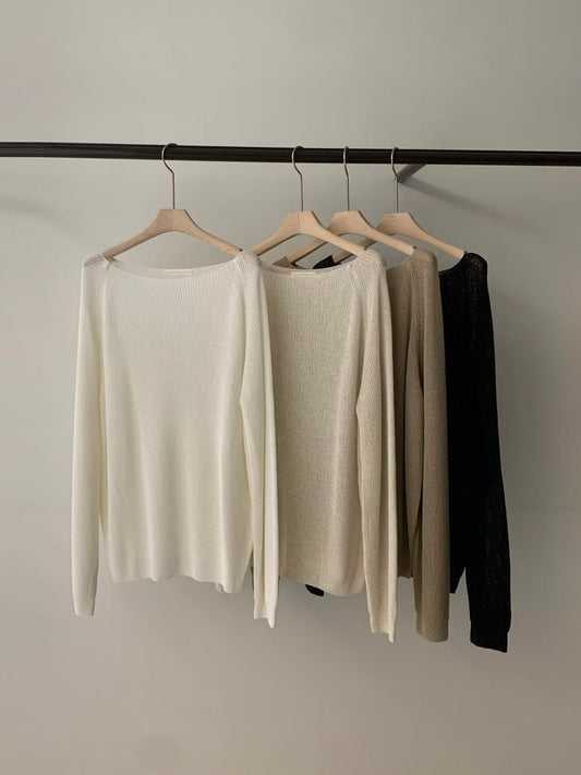 Alethia Linen Knit (4 Colors)