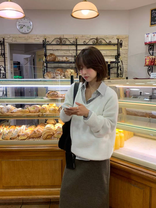 Saffron Stripe Shirt (3 Colors)