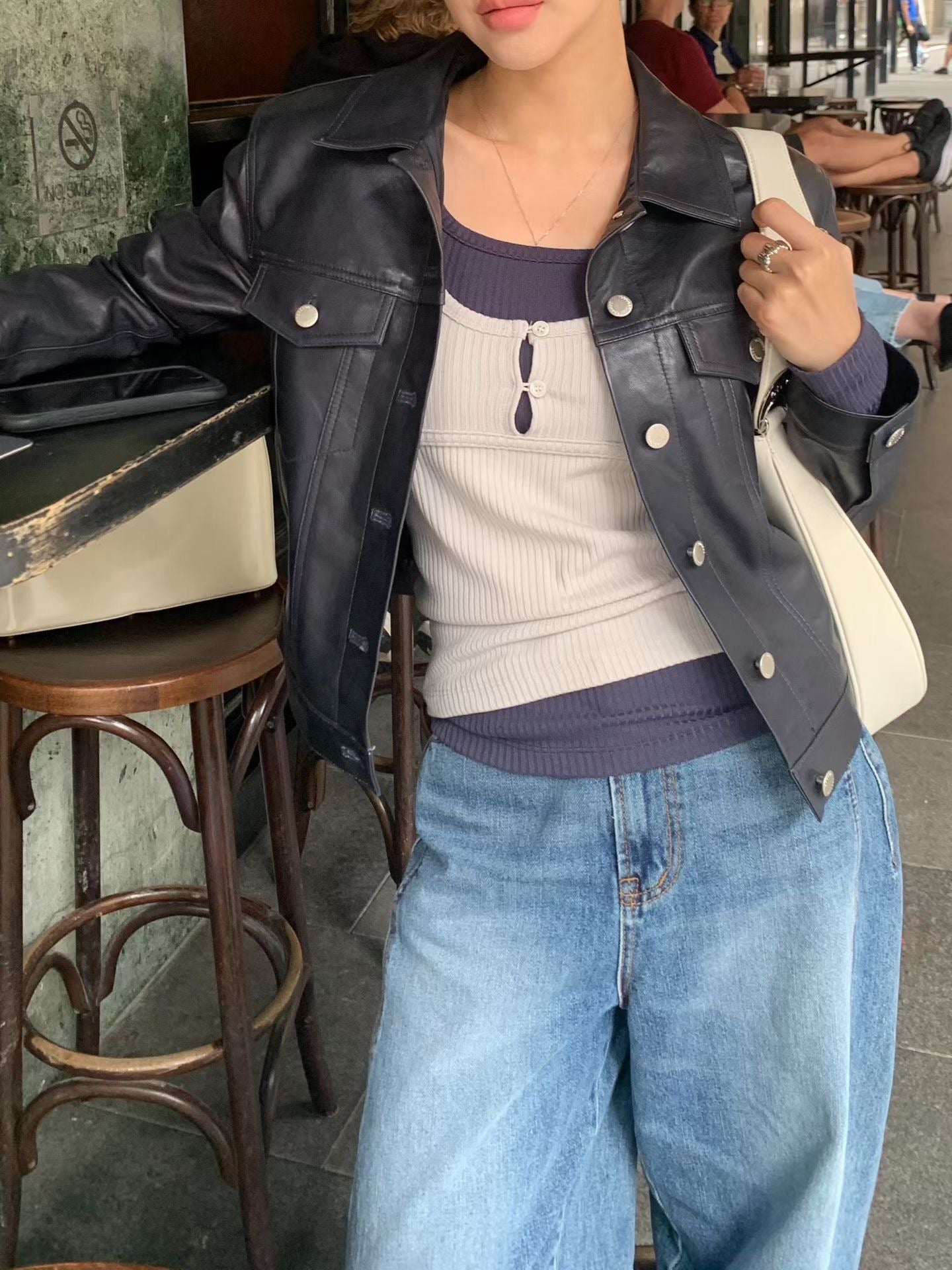 Novella Leather Jacket (2 Colors)