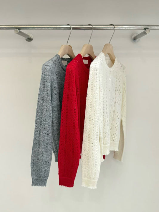 Winterlynn Knit Top (3 Colors)