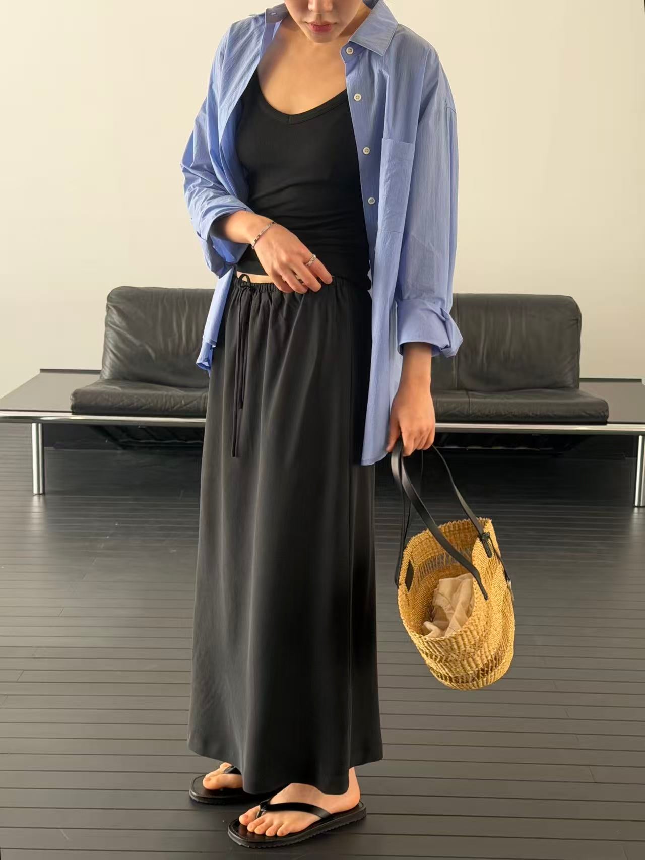 【天絲85%】 Serene Skirt (4 Colors)