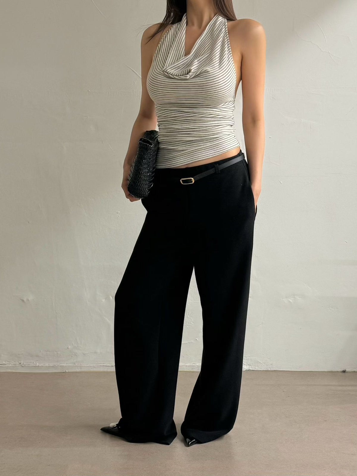 Zarielle Pants with Belt (3 Colors)