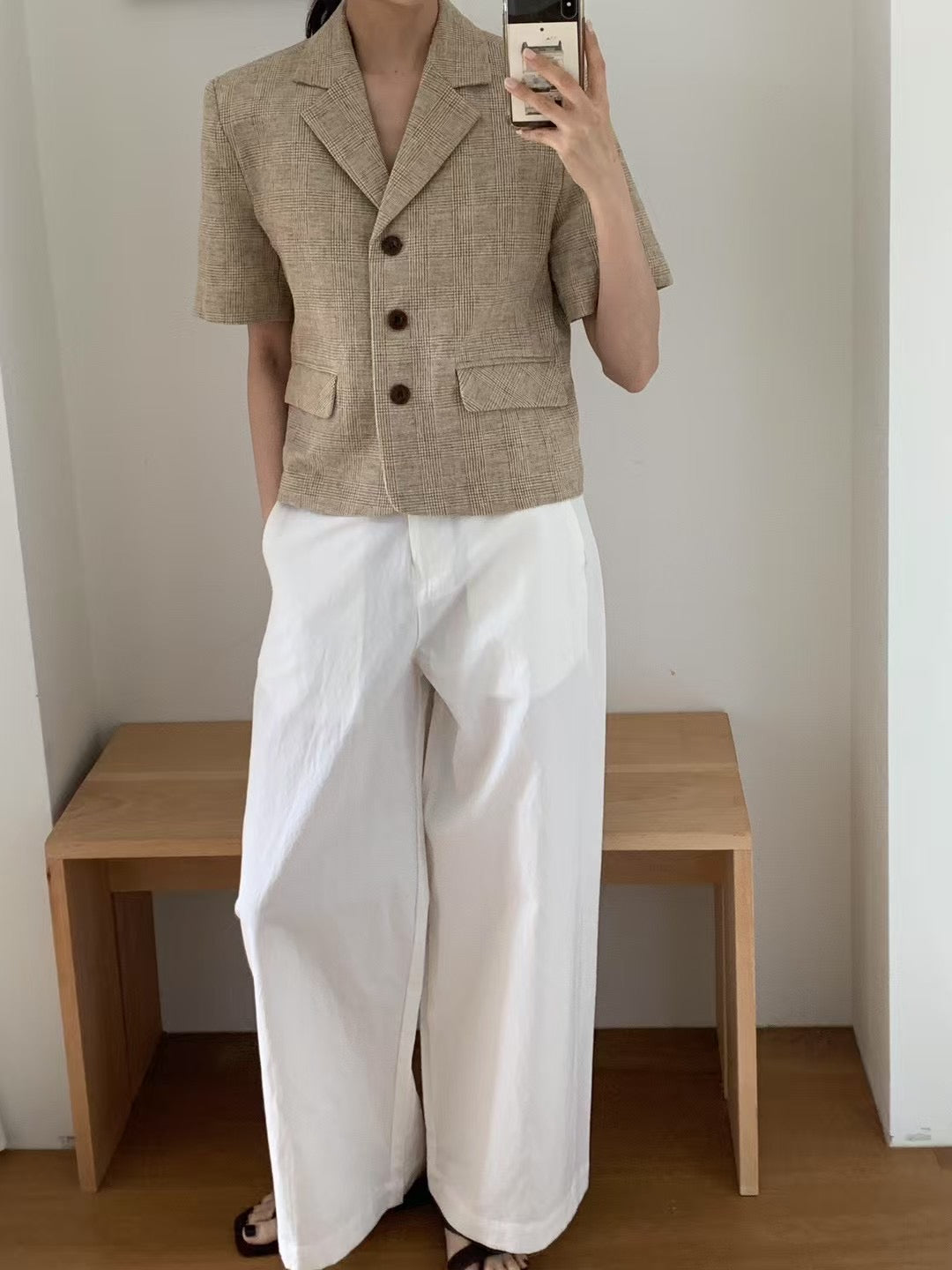 Kateri Check Jacket