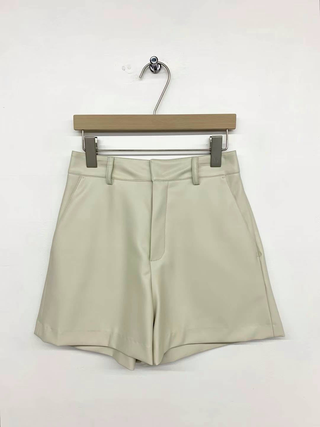 Qadira Leather Shorts (3 Colors)