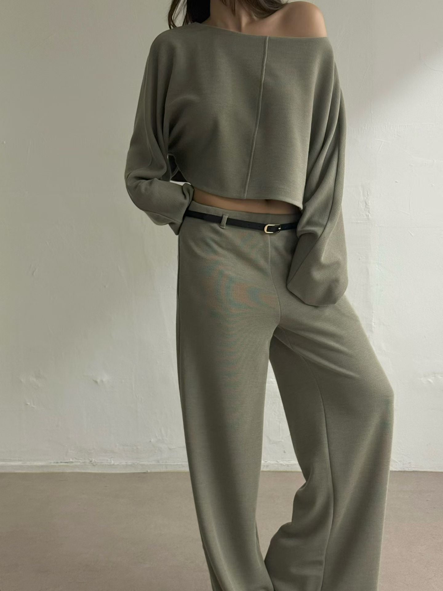Zarielle Pants with Belt (3 Colors)