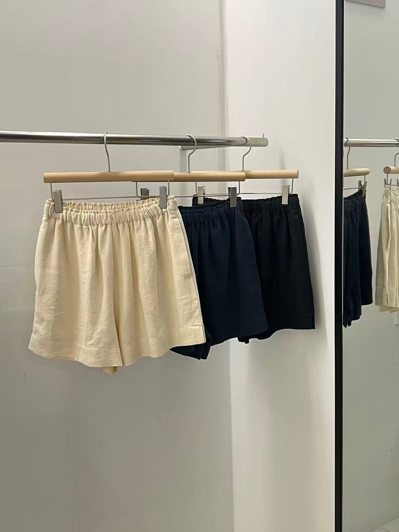 【亞麻55%棉23%】 Evadne Pants (3 Colors)