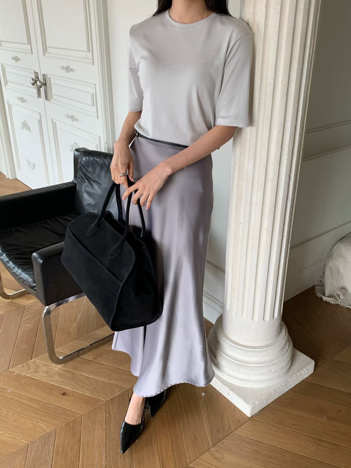 Adeline Silky Skirt (3 Colors)