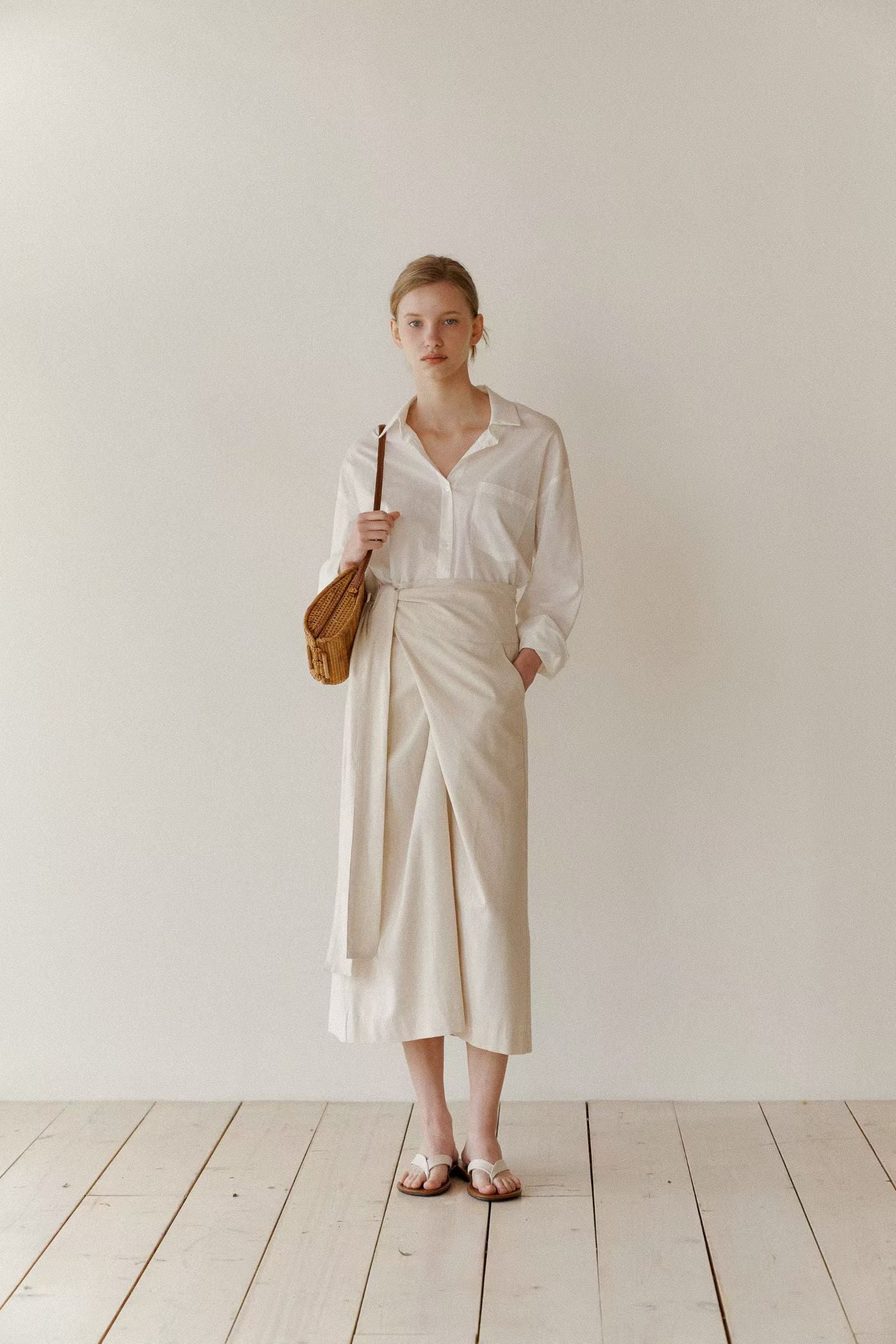Loe Wrap Skirt (2 Colors)