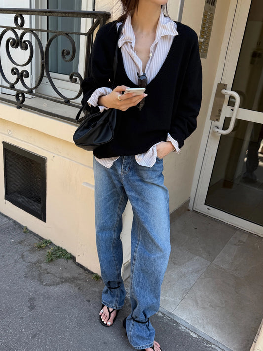 Deep Round Knit (4 Colors)