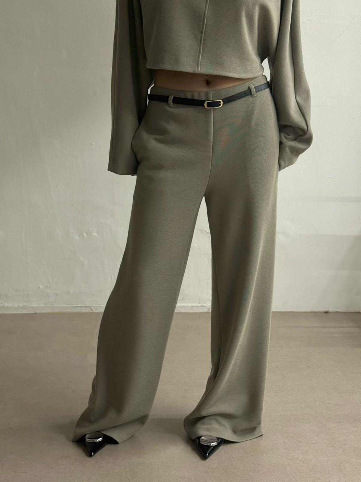 Zarielle Pants with Belt (3 Colors)