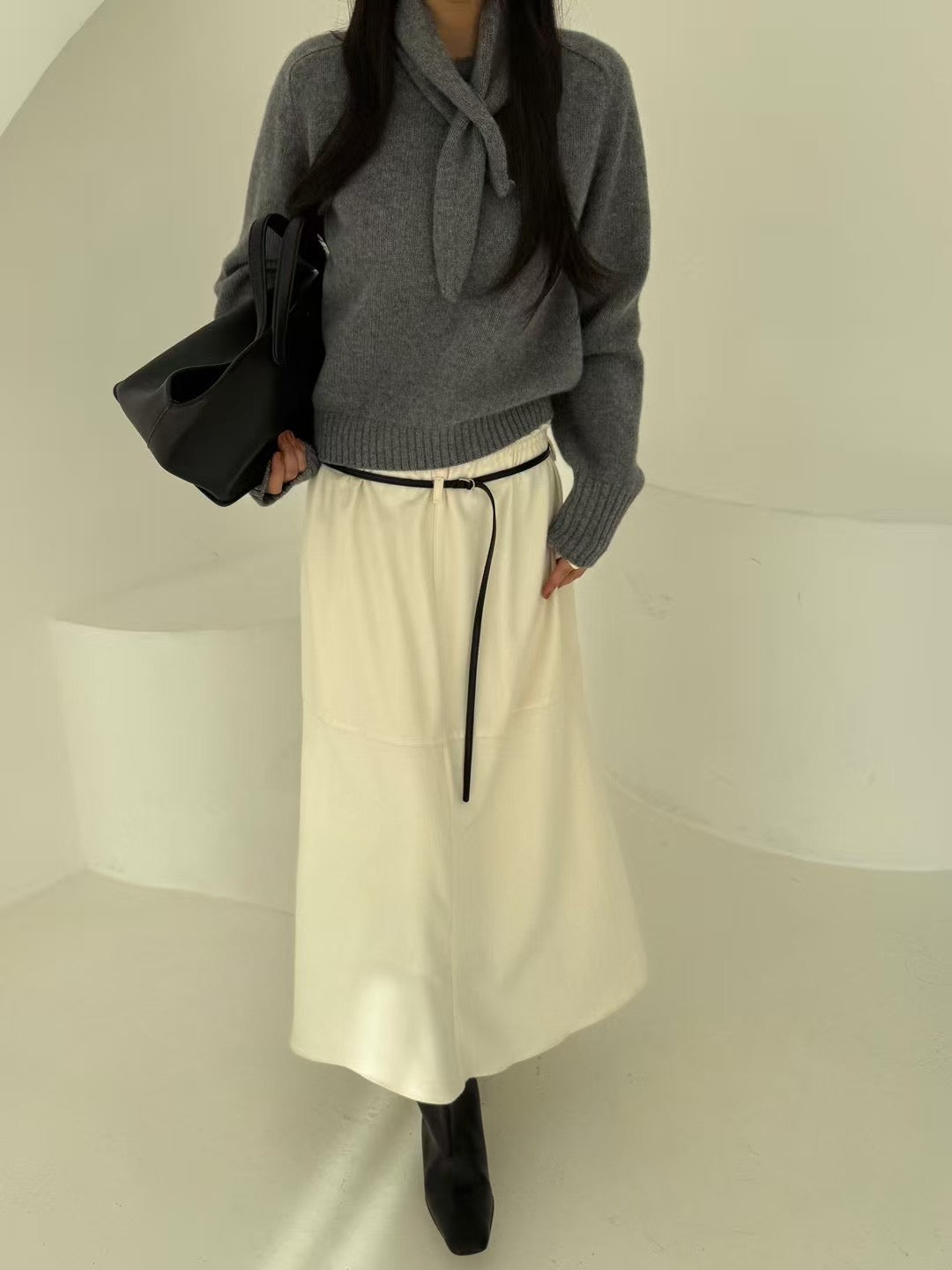 Isadora Skirt with Belt (2 Colors)