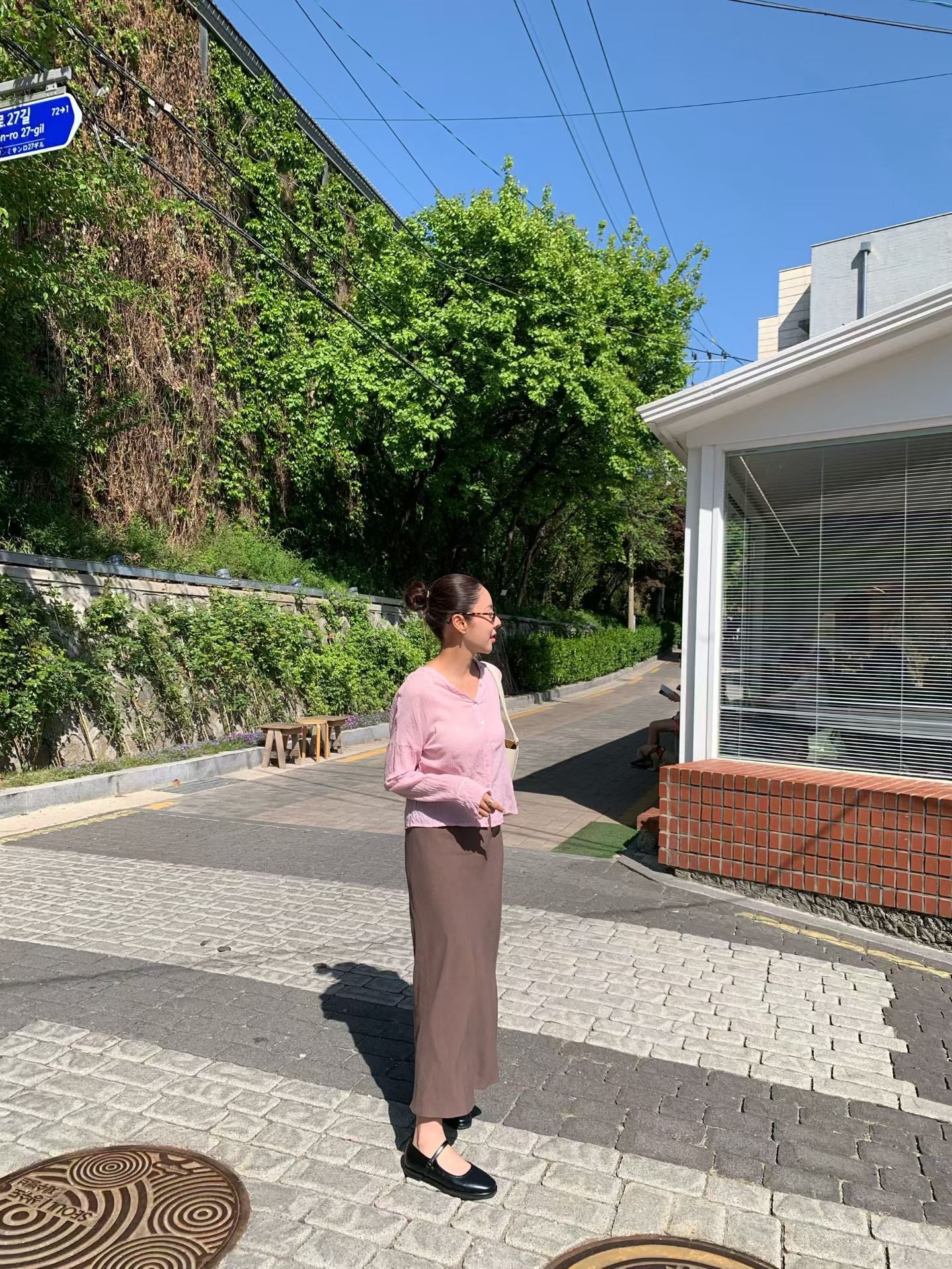 【亞麻40%面料】 Emeris Skirt (2 Colors)
