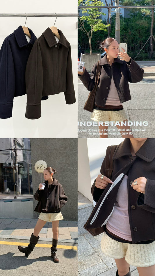 Ellarine Wool Jacket (2 Colors)