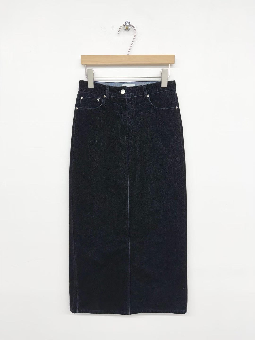 Sorrel Velvet Denim Skirt (3 Colors)