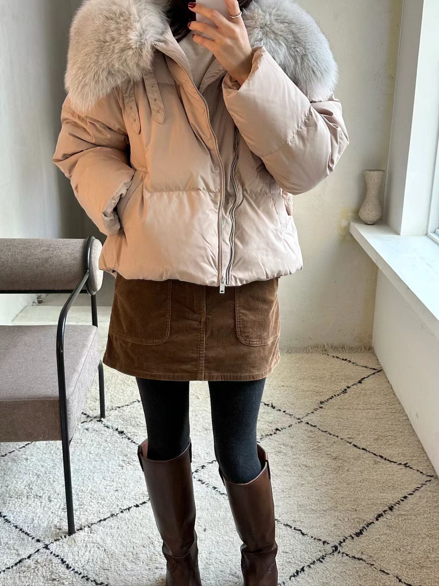 Araminta Goose Down Jacket (3 Colors)