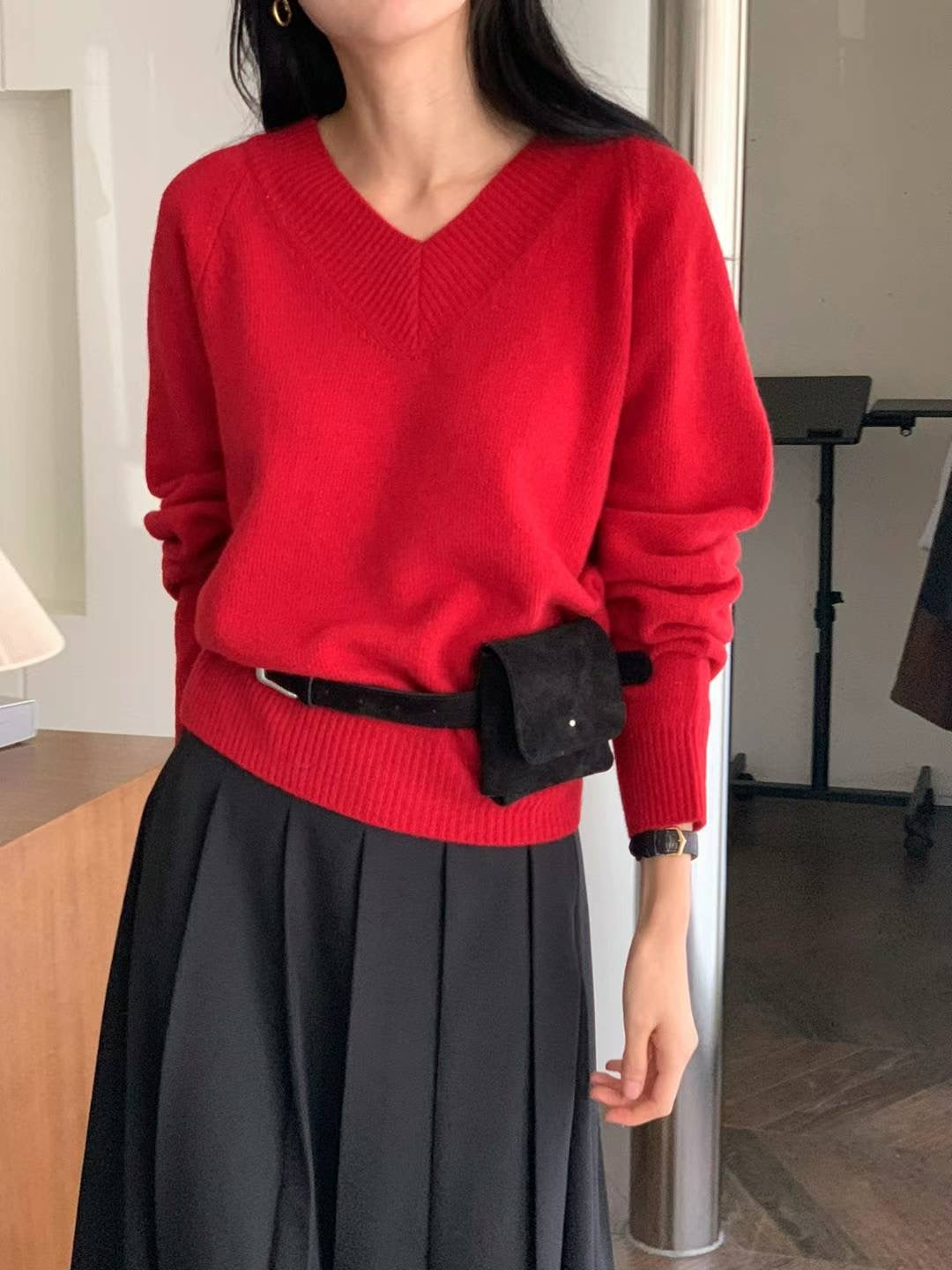 Shannon 100% Wool Sweater (3 Colors)