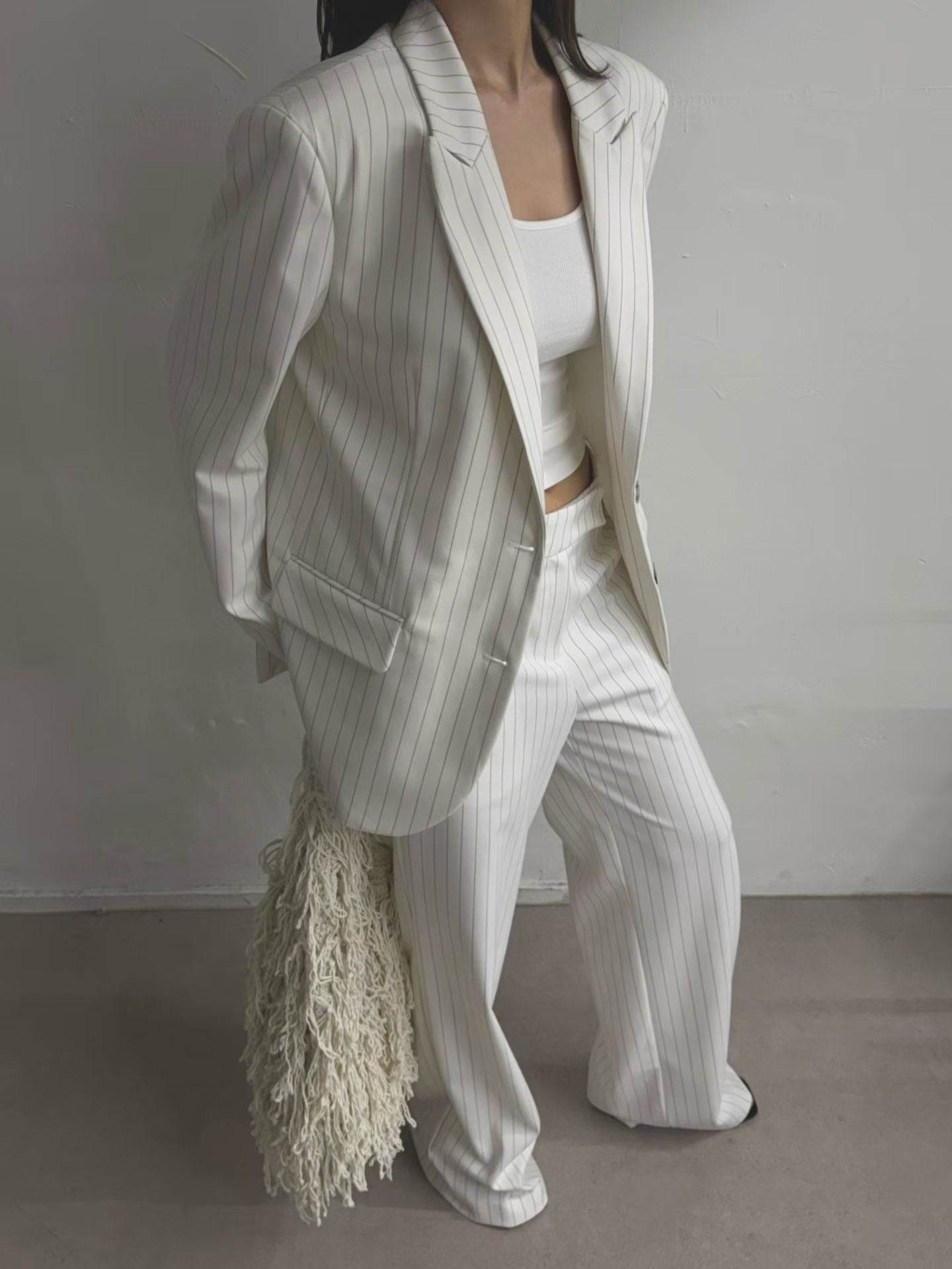 Tindra Striped Blazer (3 Colors)