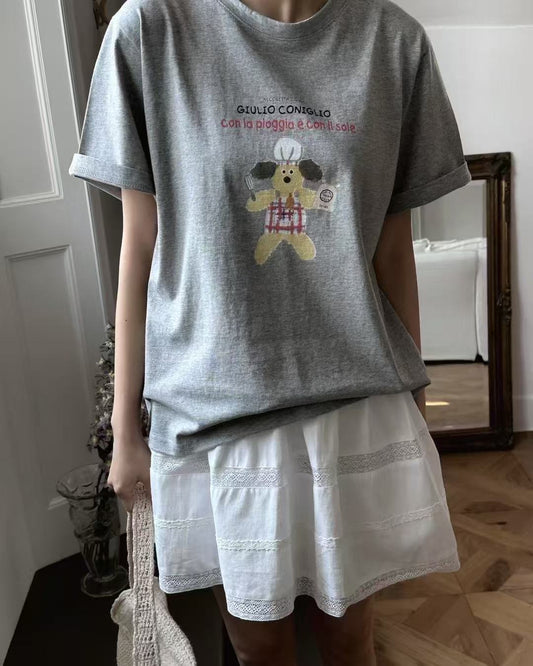 Cute Dog Tee (2 colors)