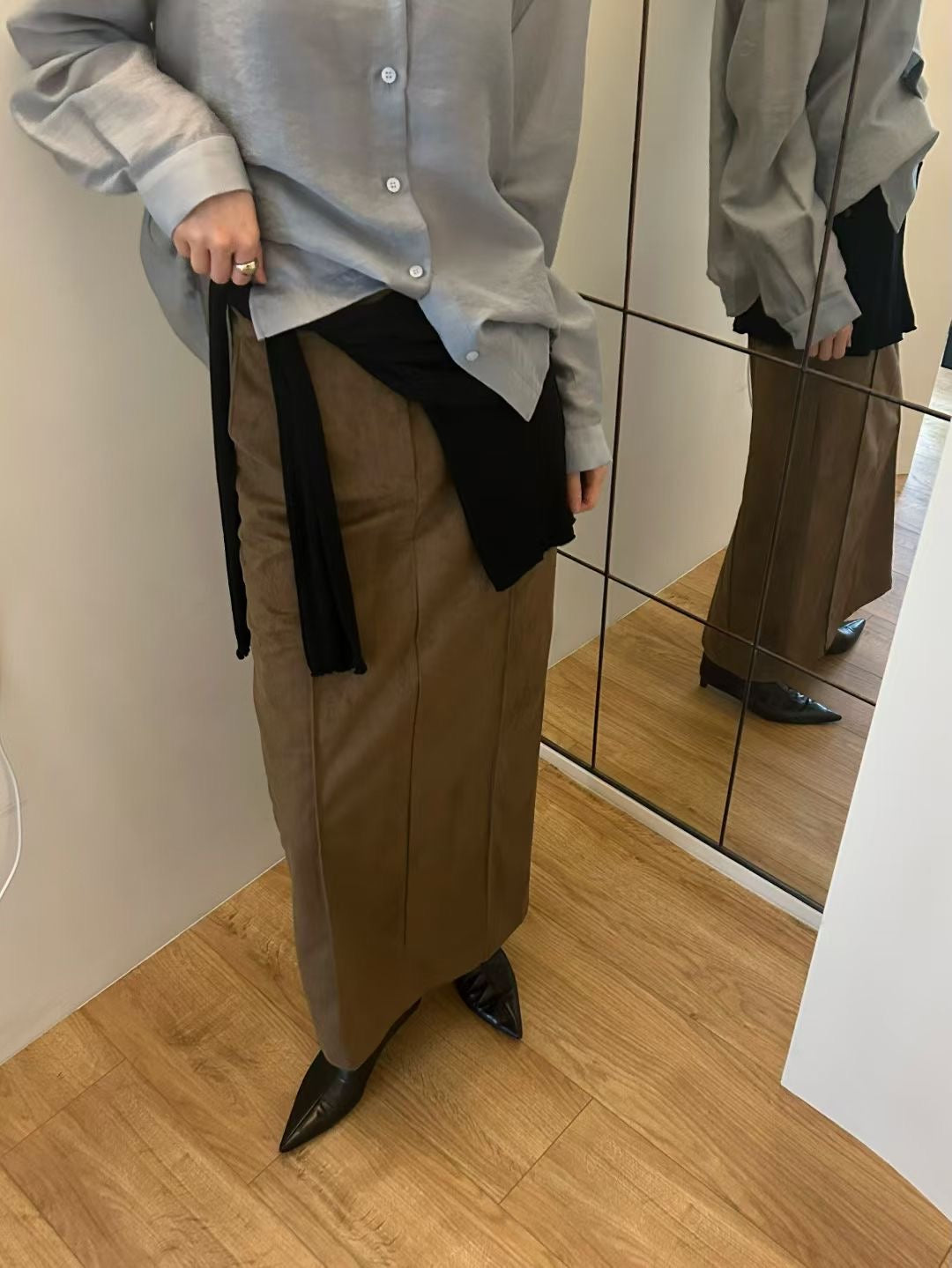 Xena Suede Skirt (3 Colors)