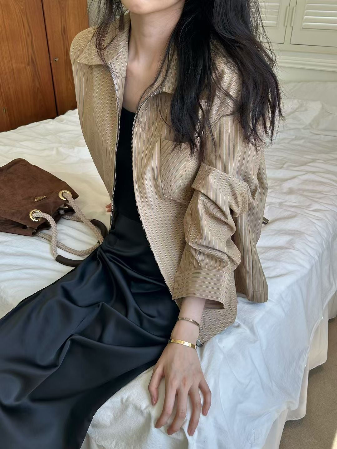 Halina Zip Jacket (2 Colors)