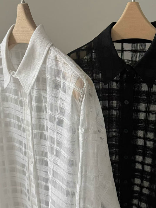 Merisy Checked Shirt (2 Colors)