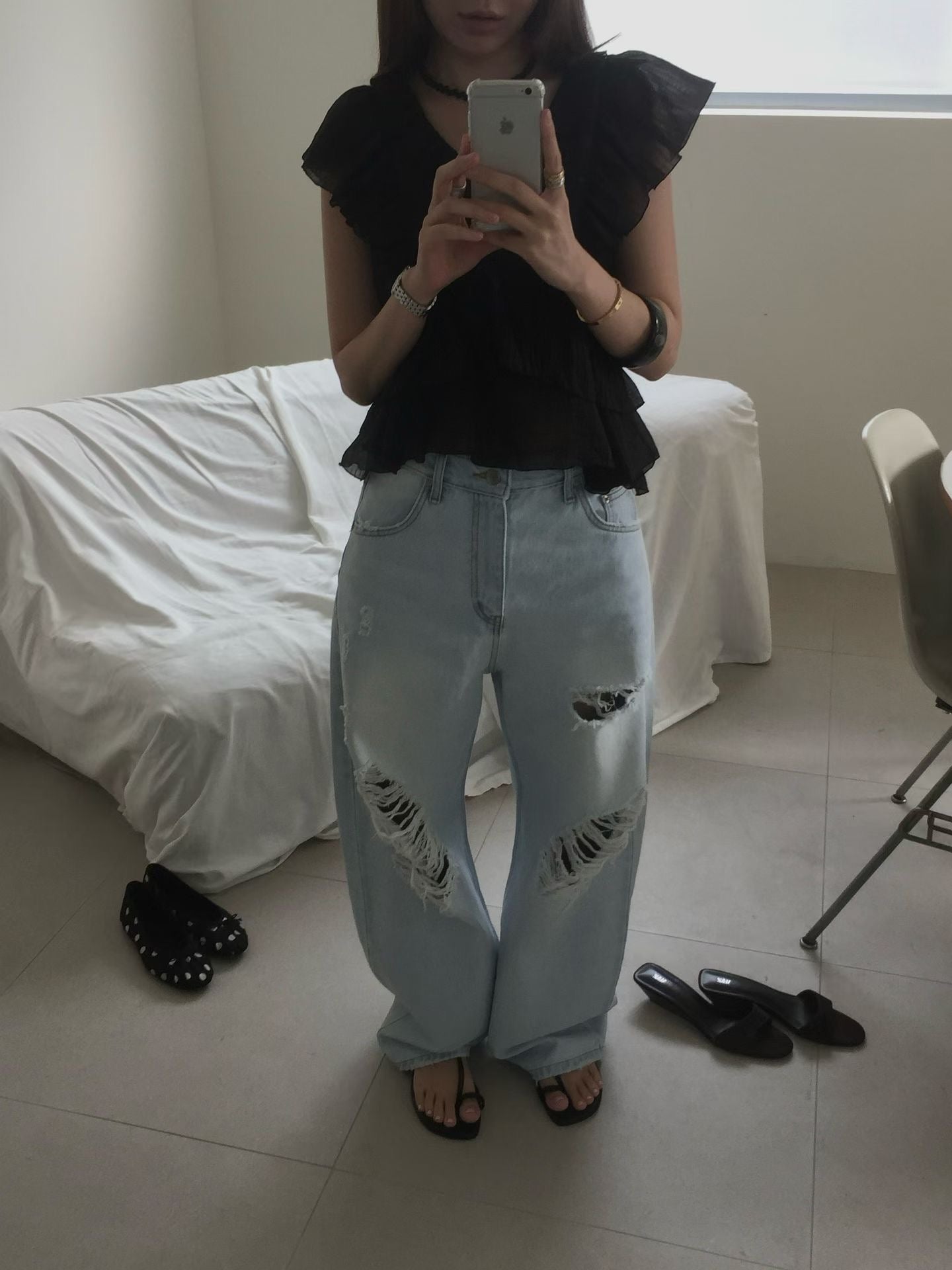 Briallen Lace Blouse (4 Colors)