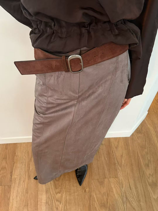 Kalliope Suede Belt (5 Colors)